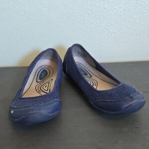 Rykä Navy Slip On Shoes Size 8